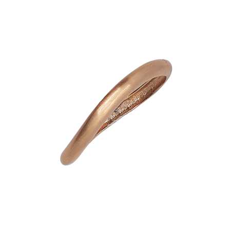 Metall Armband im Rotgoldton mit Strass